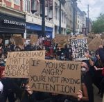 Black Lives Matter demo Manchester